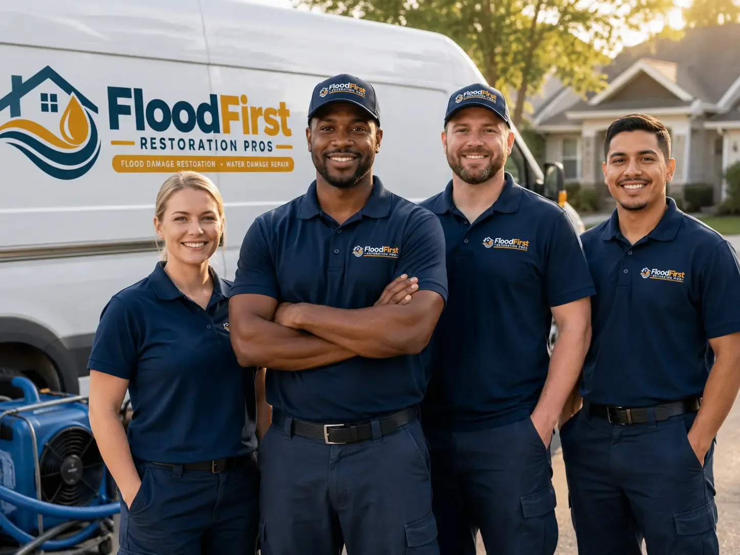 Flood Damage Restoration company in Lashmeet, WV